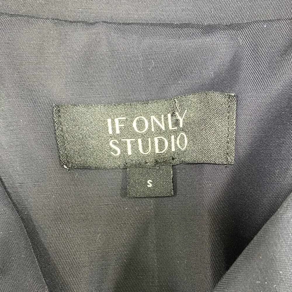 If Only Studio Cotton-Blend Cropped Jacket